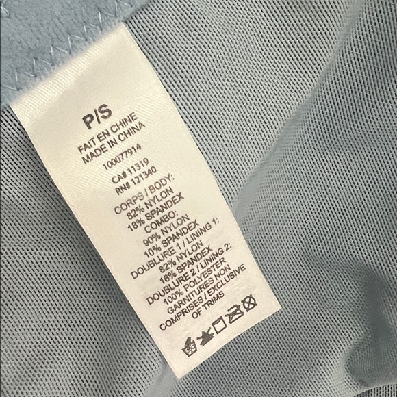 Y2k Elegant Lace Mesh Bustier Corset in Light Blue - Picture 9 of 14